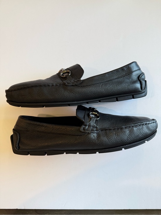 Giorgio Brutini Horsebit Leather Driving Loafers Men’s US 12M Black main image 11
